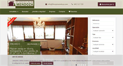 Desktop Screenshot of fincasmendoza.com